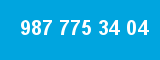 987 775 34 04 987 775 34 04